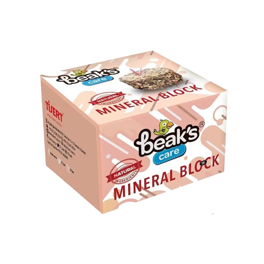 Beaks Kafes Kuşları İçin Mineral Blok 50 Gr
