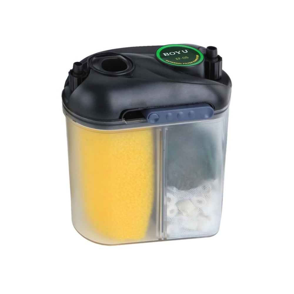 BOYU MİNİ DIŞ FİLTRE 5,5W 150L/H (DOLU)