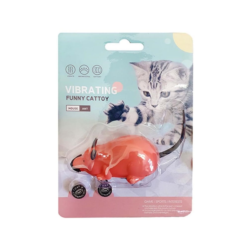 D-PETS TİTREŞİMLİ FARE KEDİ OYUNCAK