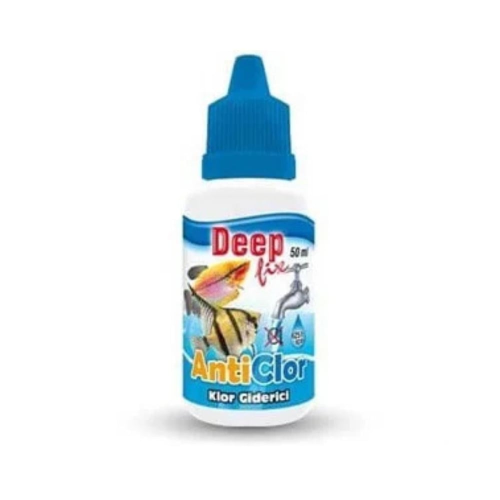 Deep AntiClor akvaryum Su Düzenleyici 50 Ml