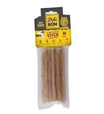 DELİBON DERİ BURGU ÇUBUK ORTA BOY 12Lİ PAKET NATUREL KALINX12AD.
