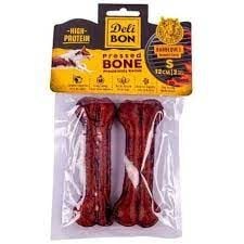 DELİBON DERİ PRES KEMİK 12CM S BOY 2Lİ PAKET BARBEKÜ 12CMX2AD.