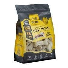 DELİBON DERİ PRES KEMİK 7CM XS BOY 50Lİ TORBA BEYAZ 7CMX50AD.