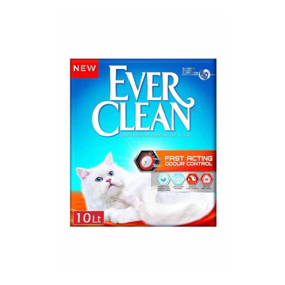Ever Clean Fast Acting Doğal Bitki Özlü Hızlı Topaklanan Kedi Kumu 10L
