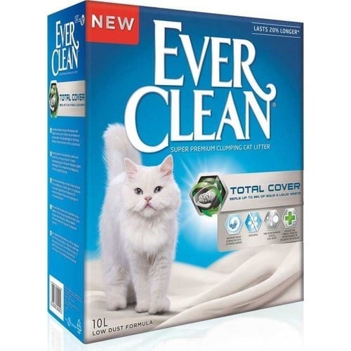 EVER CLEAN TOTAL COVER KEDİ KUMU 10 LT