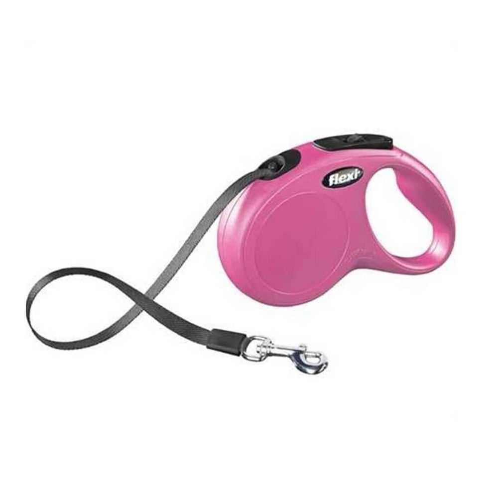 Flexi New Classic Small 5 Mt Şerit Pembe
