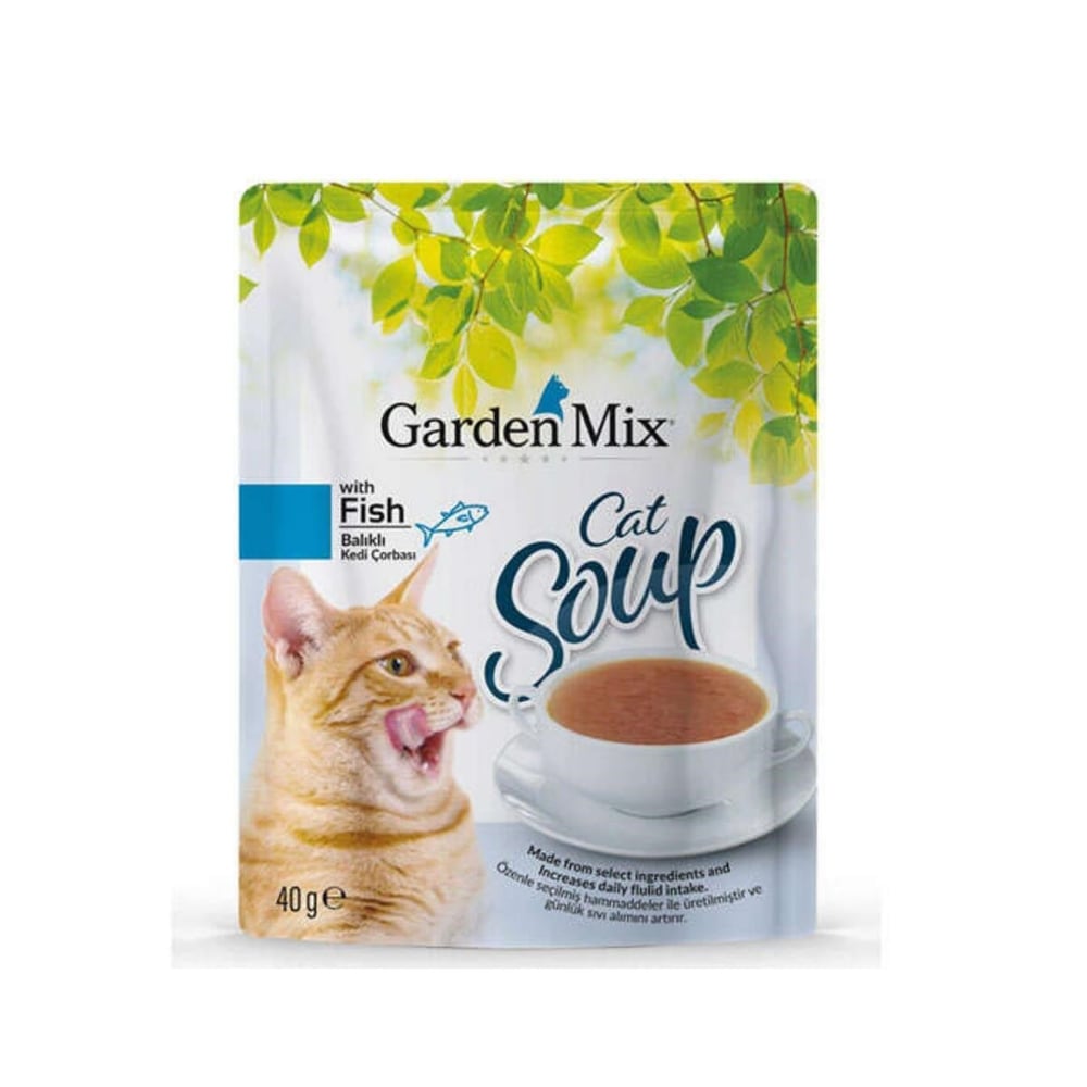 Garden Mix Balıklı Kedi Çorbası 40 Gr