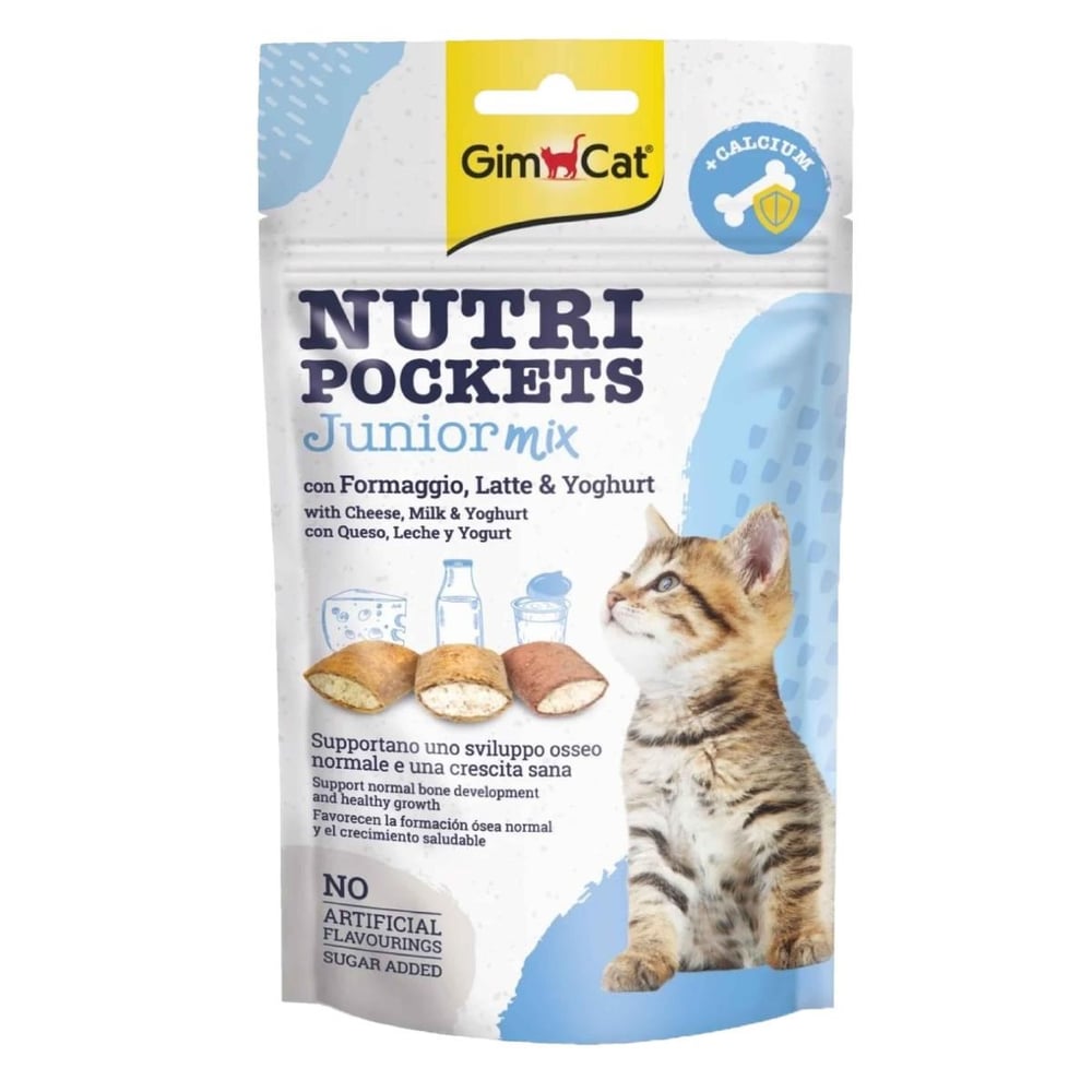 GimCat Nutripockets Junior Mix Kedi Ödülü 60gr