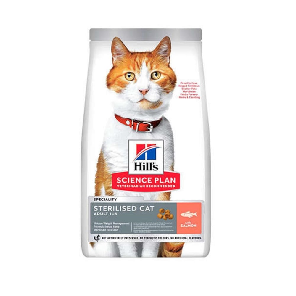 Hill's Sterilised Kısırlaştırılmış Somonlu Kedi Maması 1,5 Kg