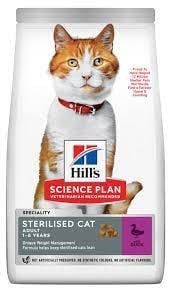 Hill's Sterilised Ördek Etli 10 kg Yetişkin Kedi Maması