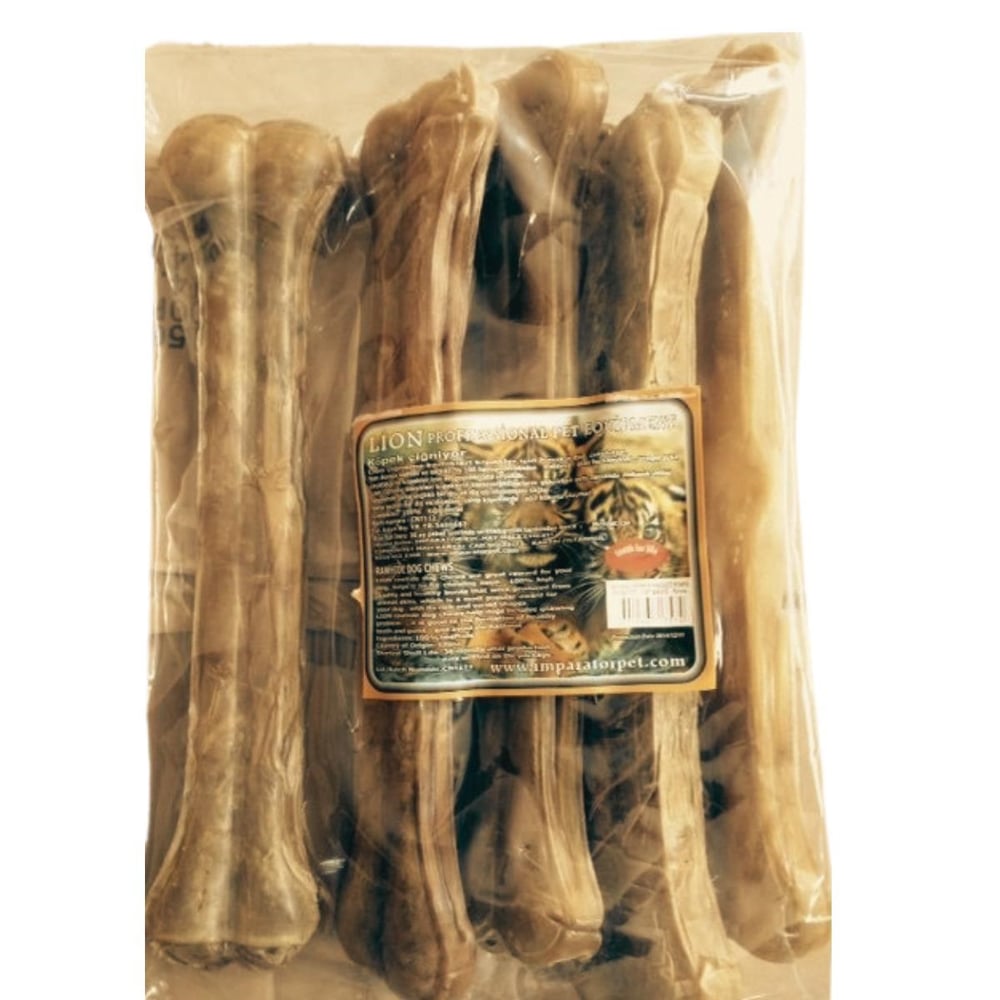 LİON PET NATUREL PRES KEMİK 30CM X 5 ADET 1480 GR