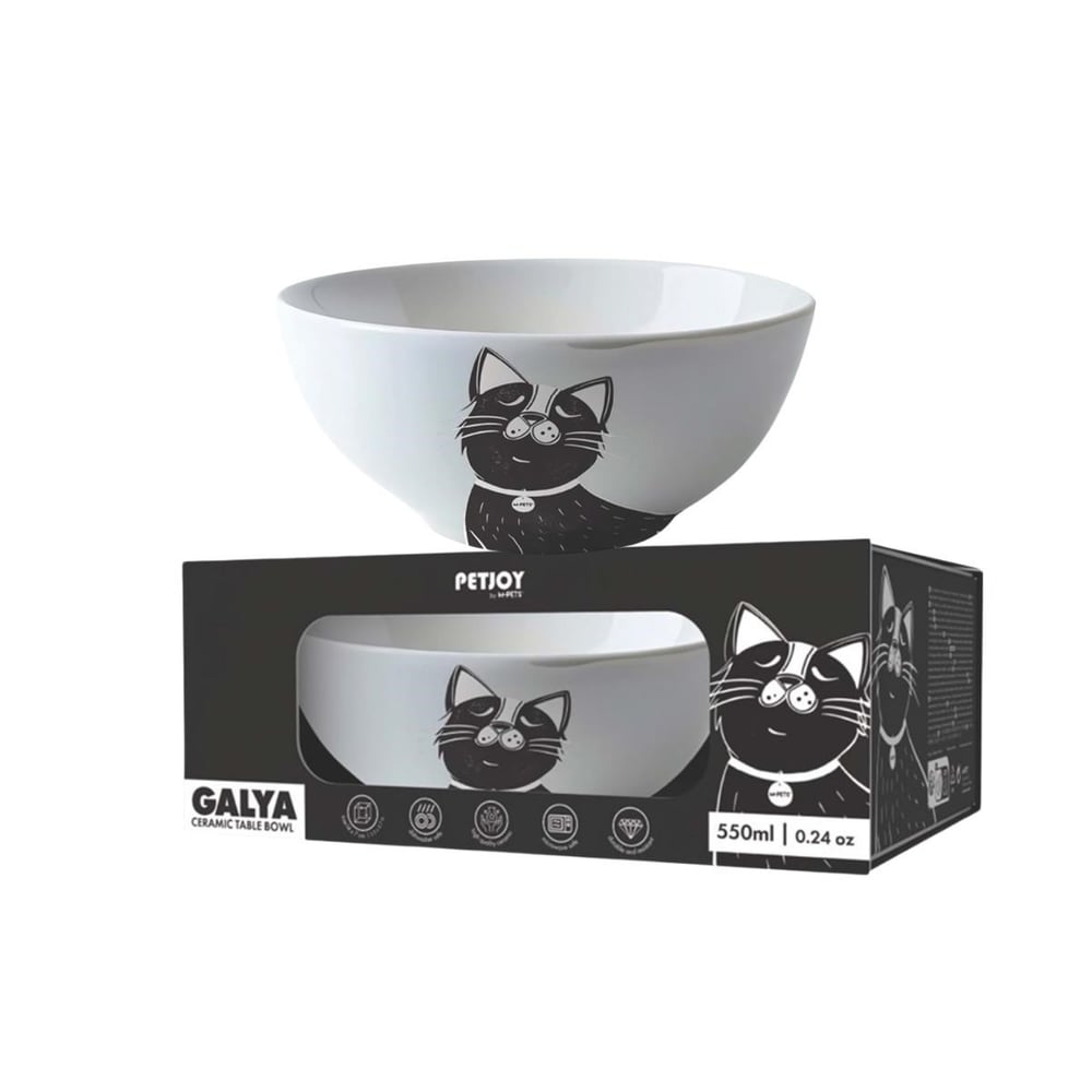 M-PETS GALYA SERAMİK MAMA KABI 550ML