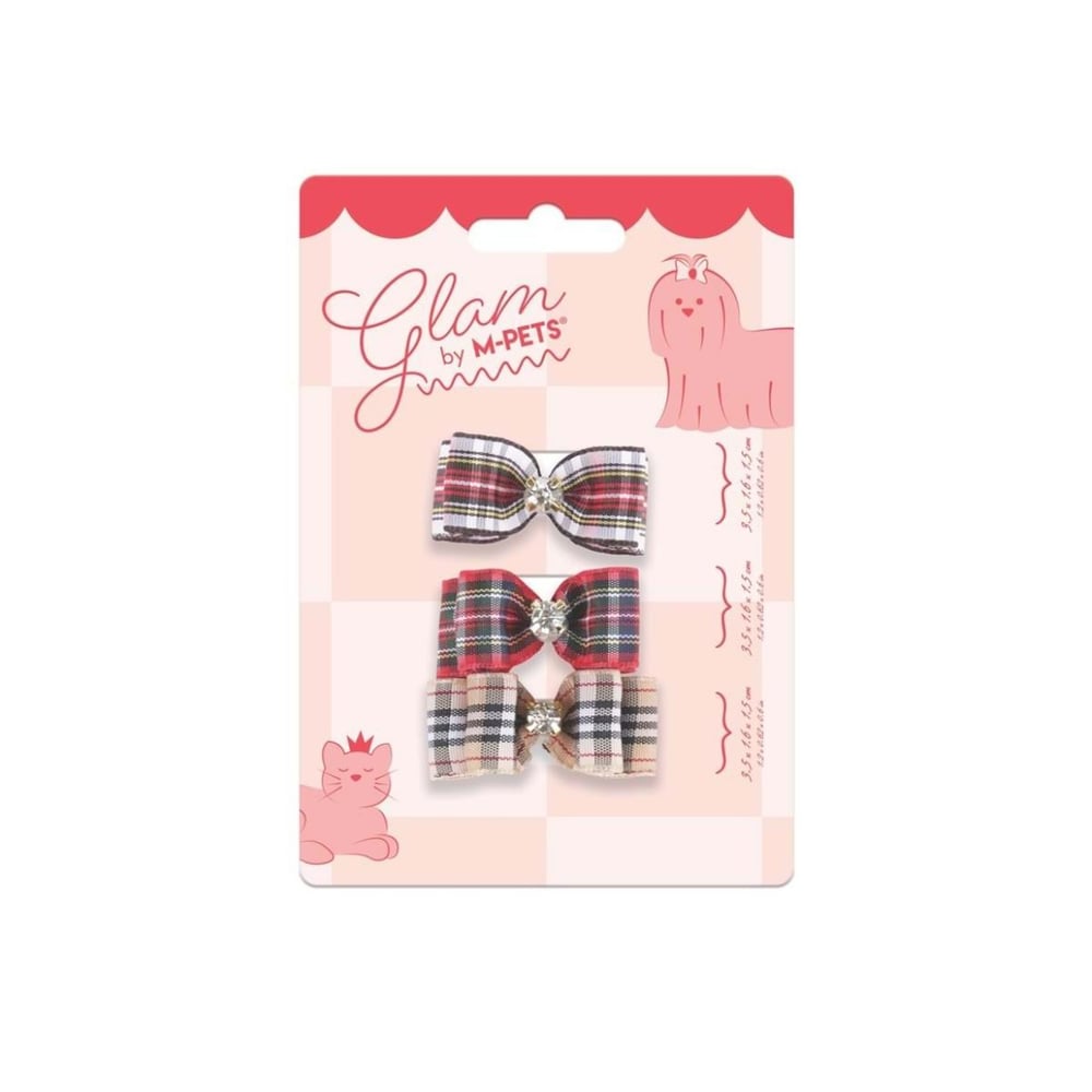 M-PETS GLAM KÖPEKLER İÇİN AKSESUAR TOKA RED