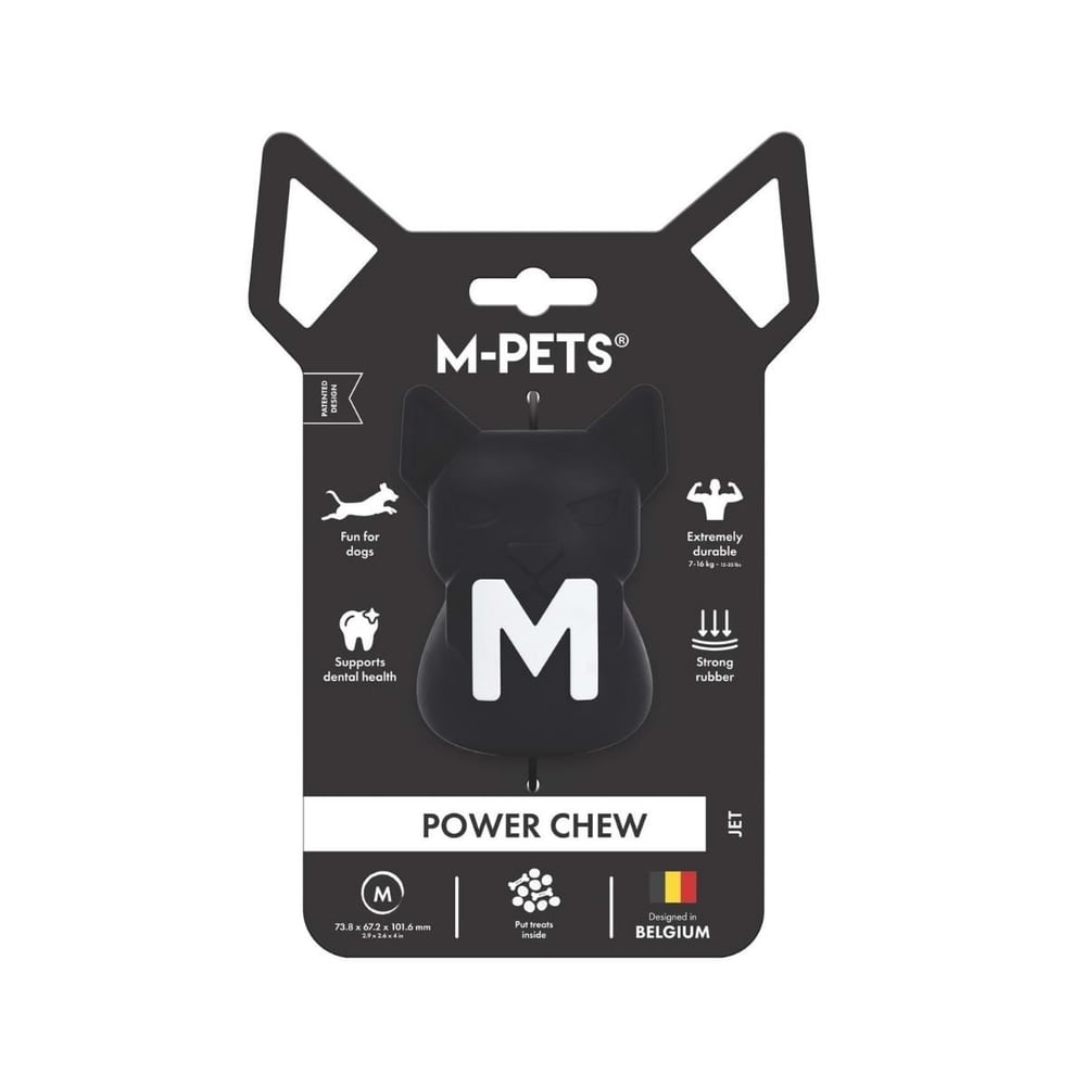 M-PETS POWER CHEW KAUÇUK KÖPEK ÖDÜL OYUNCAĞI JET (M)