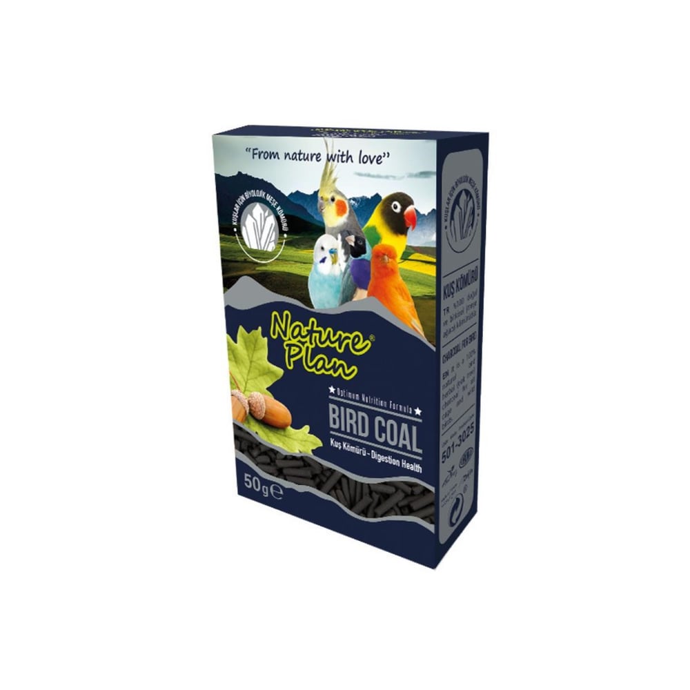 Nature Plan Bird Coal Kuş Kömürü 50 Gr