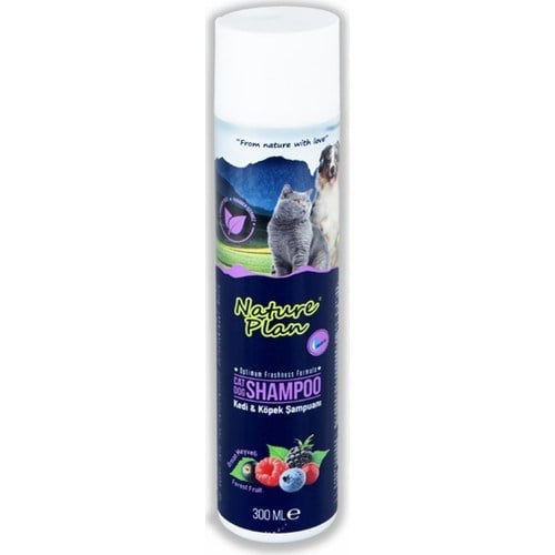 NATURE PLAN ORMAN MEYVELİ KEDİ KÖPEK ŞAMPUAN 300 ML