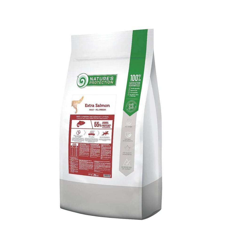 Nature's Protection Ekstra Somonlu Yetişkin Köpek Maması 18kg