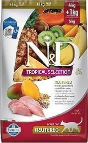 N&D Tropical Selection Tavuk Etli 5 kg Kısırlaştırılmış Yetişkin Kedi Maması