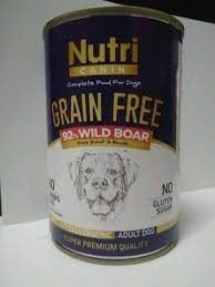 Nutri Canine Tahılsız Domuzlu Köpek Konservesi 400 Gr