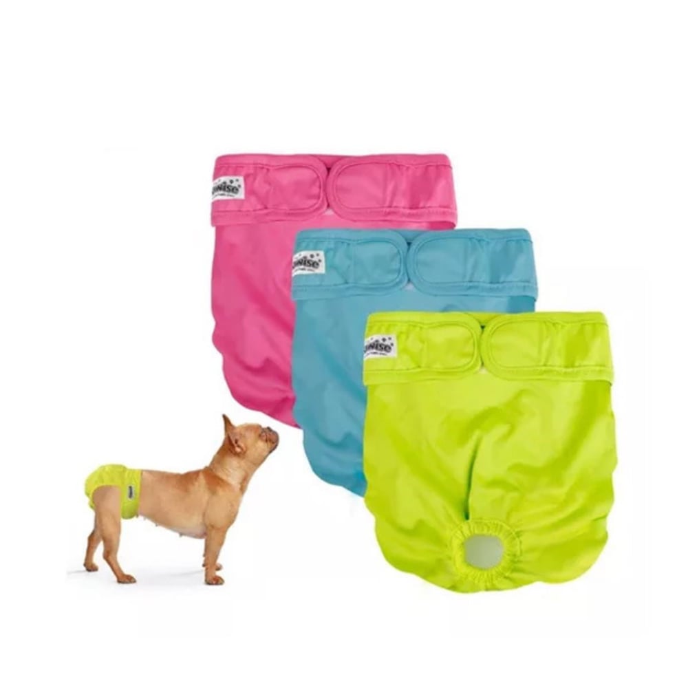 Pawise Tekrar Kullanılabilir Köpek Külodu S 3 Adet