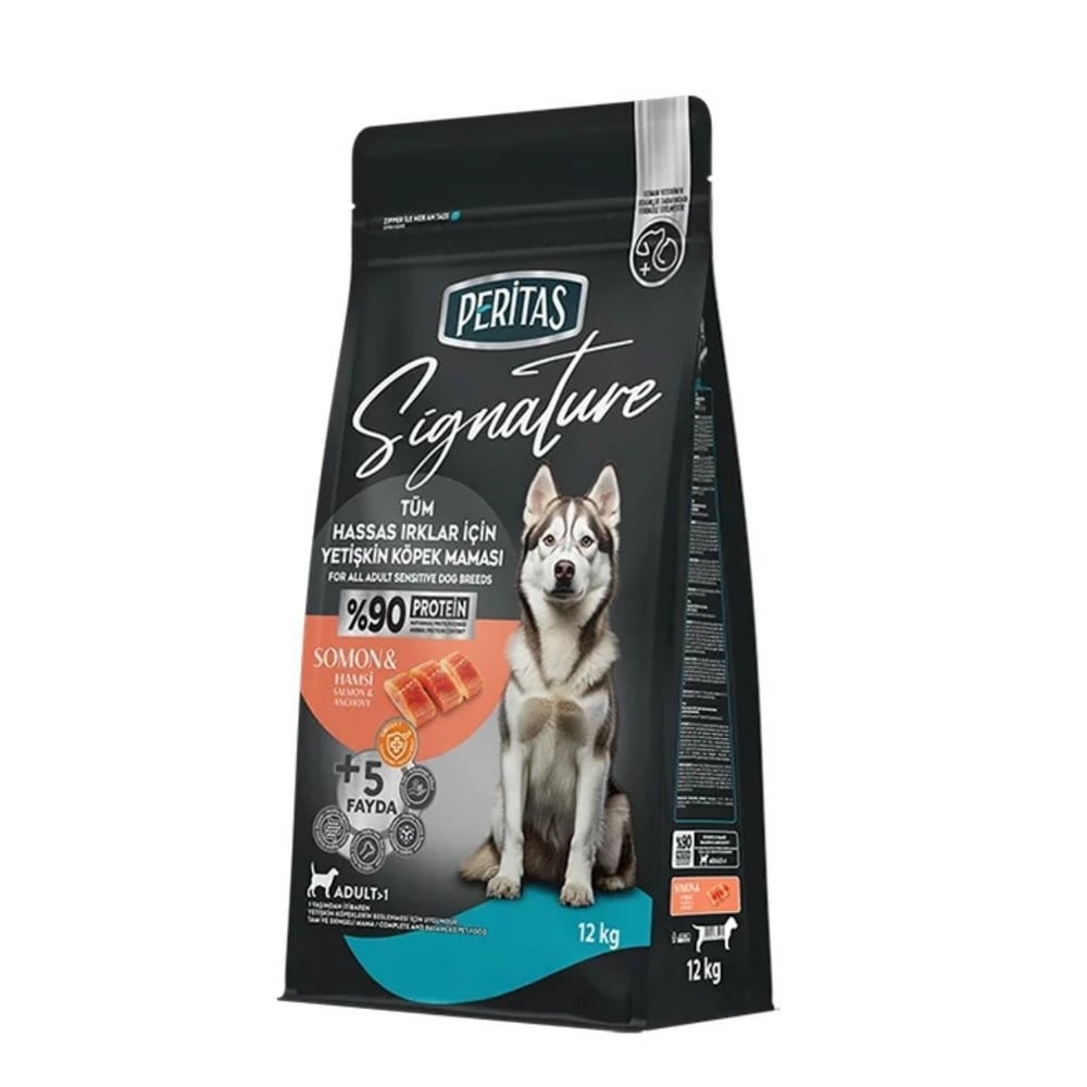 Peritas Signature Somonlu Hassas Irk Yetişkin Köpek Maması 12 Kg