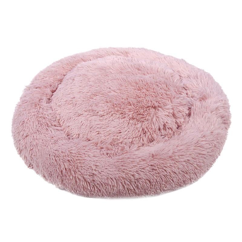 PET BOSS POFUDUK KEDİ KÖPEKLER İÇİN PELUŞ YATAK GÜL KURUSU MEDİUM  70 CM