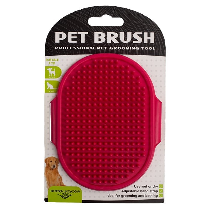 Pet Brush Slikon Kedi Köpek Yıkama Tüy Toplama Tarağı