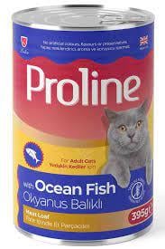 PROLİNE OKYANUS BVALIKLI KEDİ KOSERVESİ 395 GR