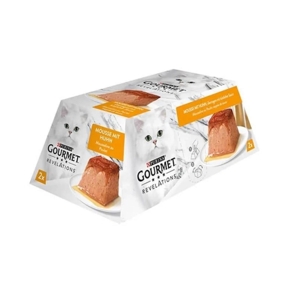 ProPlan Gourmet Revelations Tavuklu Kedi Konservesi 2x57gr