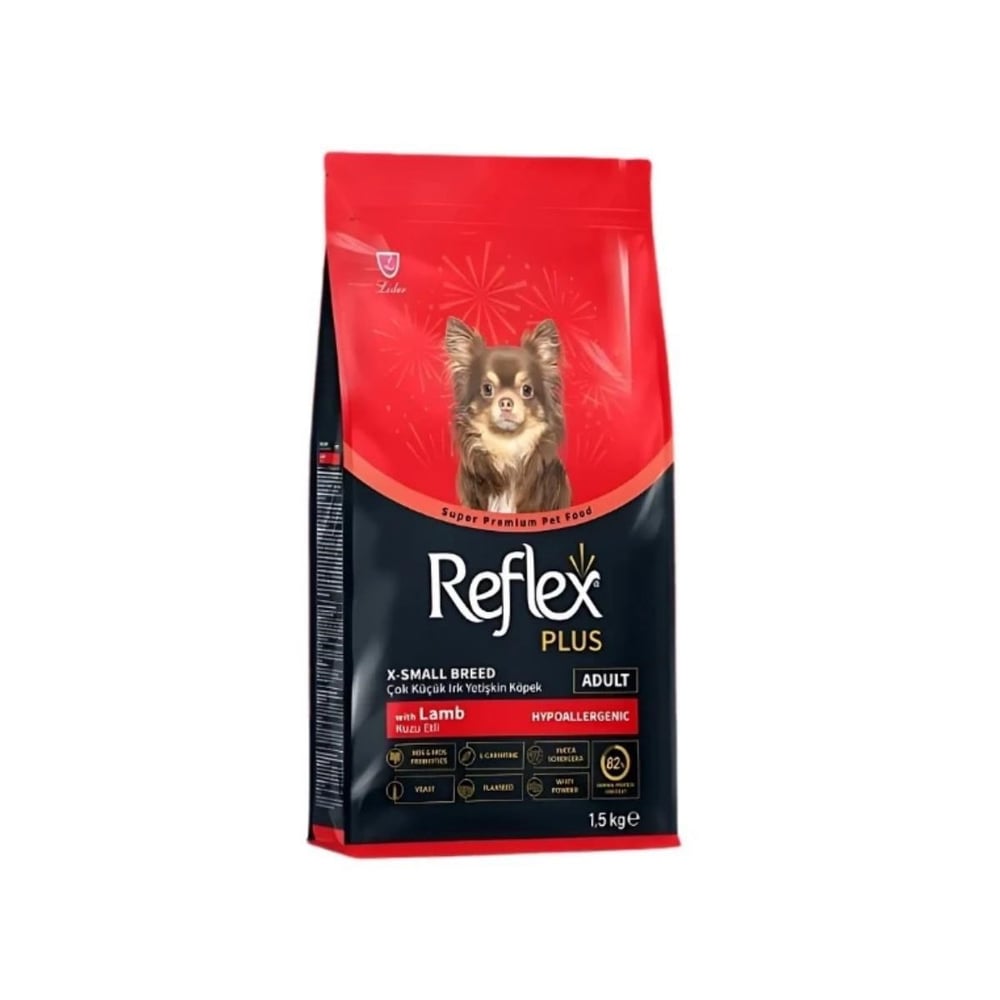 Reflex Plus Hipoalerjenik Kuzulu Küçük Irk Köpek Maması 1,5kg