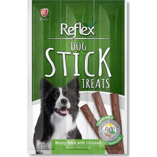 REFLEX TAVUKLU KÖPEK STİCK  3X11 GR