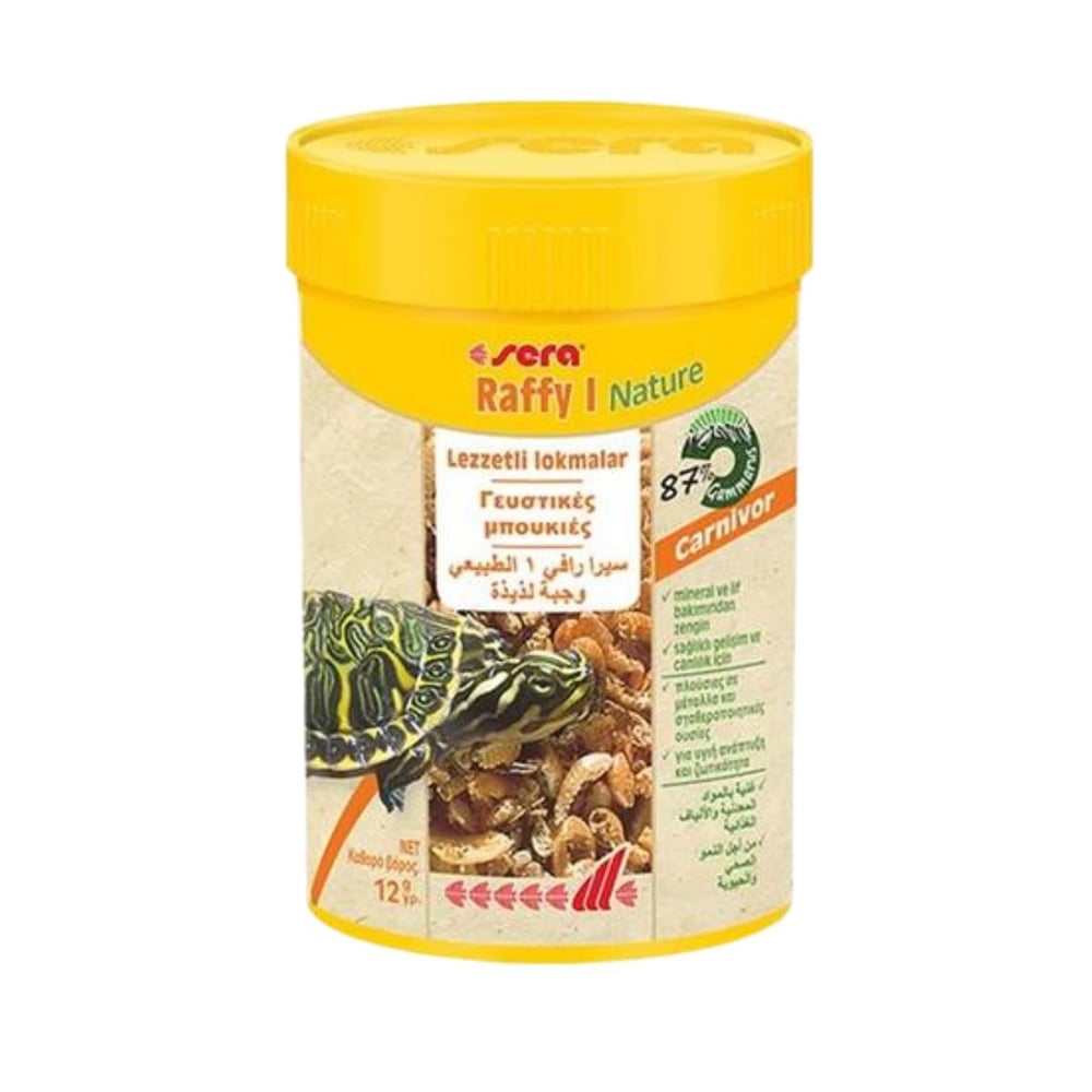 Sera Raffy I Kaplumbağa Yemi 100 ml 12 gr
