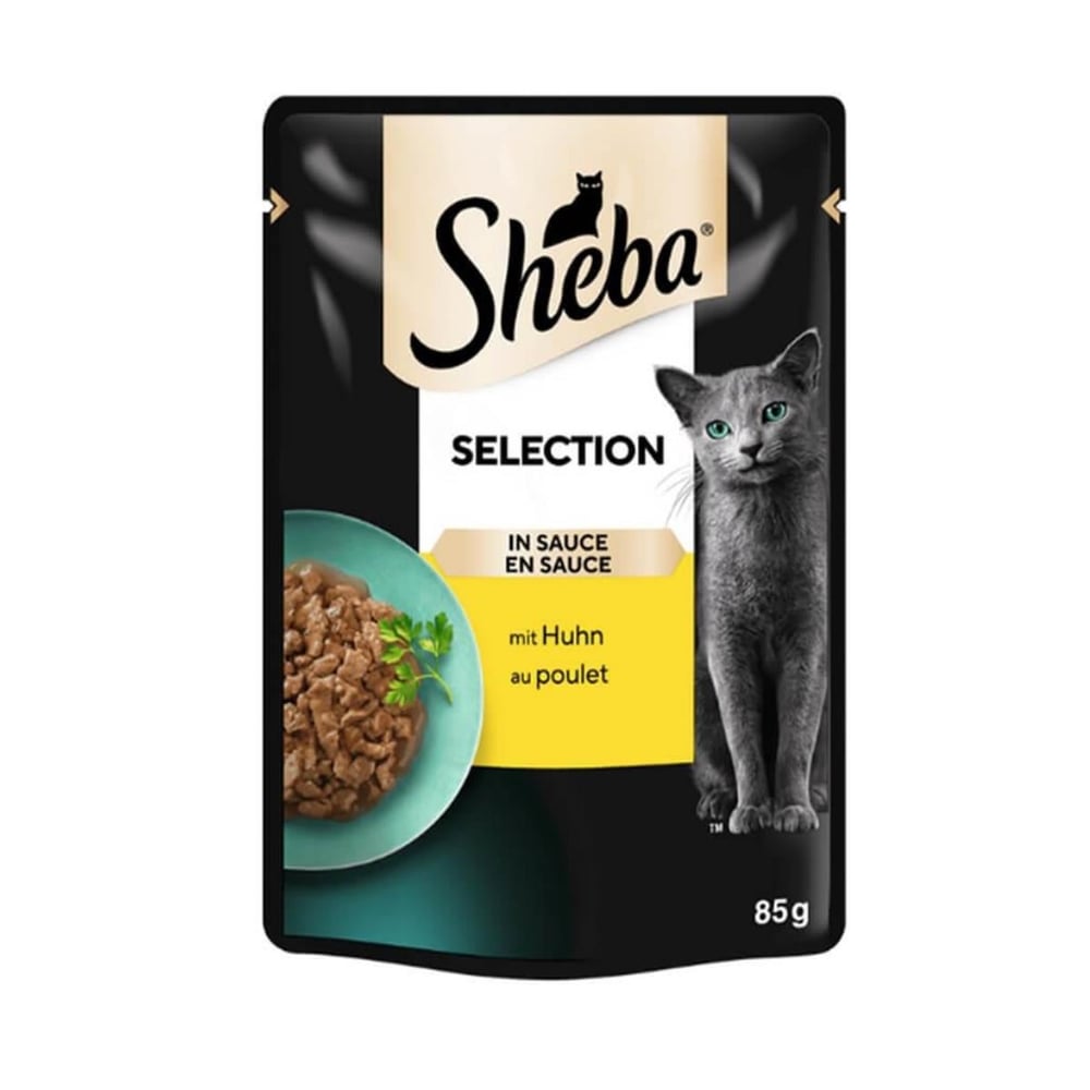 Sheba Tavuk Etli Pouch Kedi Yaş Maması 85 Gr