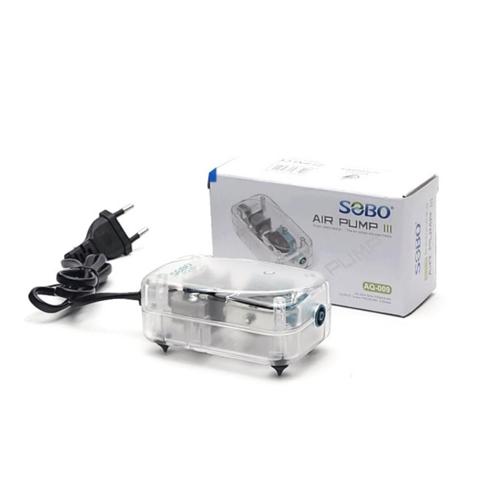 Sobo Tek Çıkışlı Hava Motoru Şeffaf Kasa 3W 3 Lt/Min