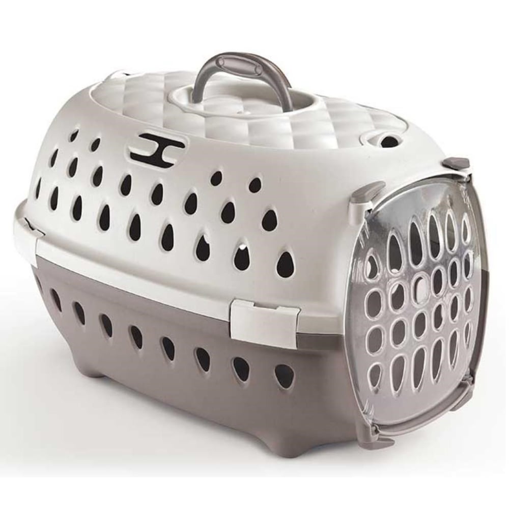 Stefan Travel Chic Kedi ve Köpek Taşıma Beyaz Bej 50x34,5x32cm 