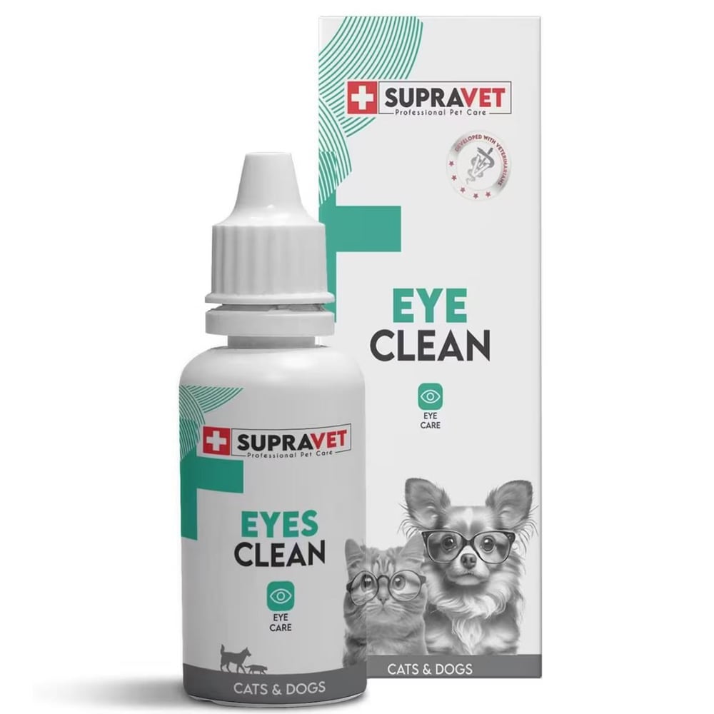 Supravet Eye Clean Kedi ve Köpek Göz Temizleme Solüsyonu 50 ml
