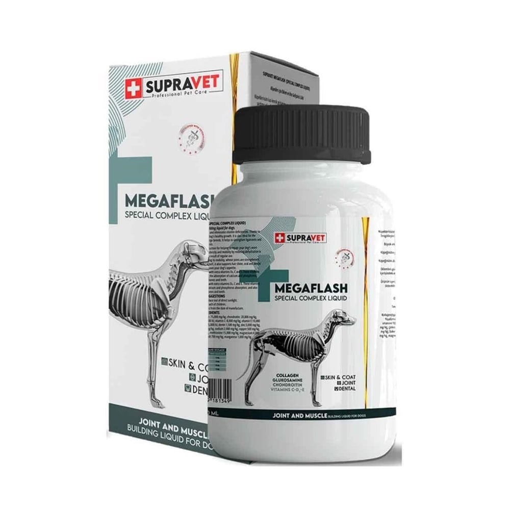 Supravet Köpekler İçin Eklem ve Kas Geliştirici Likit 500 Ml
