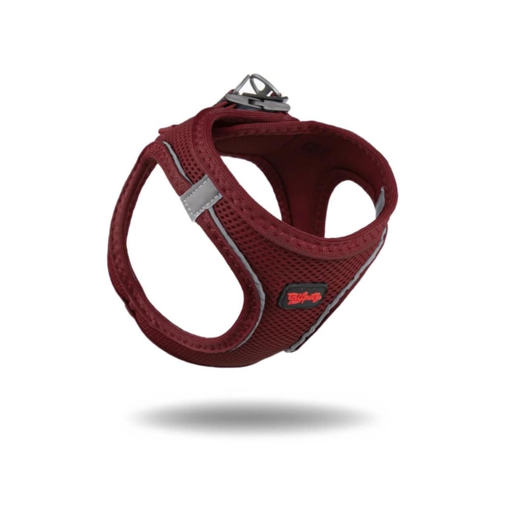 Tailpetz Air-mesh Harness Köpek Göğüs Tasması Bordo XS