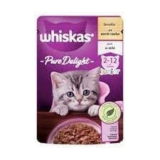 Whiskas Pouch Pure Delight Jöle İçinde Tavuklu Yavru Kedi Konservesi 85gr