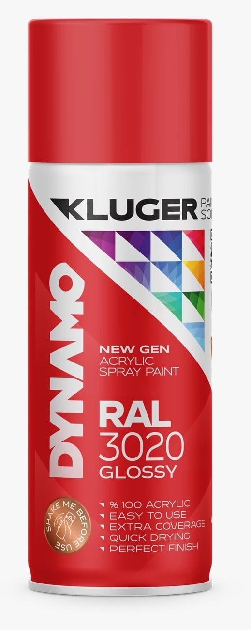 Kluger RAL 3020 Bayrak Kırmızı 
