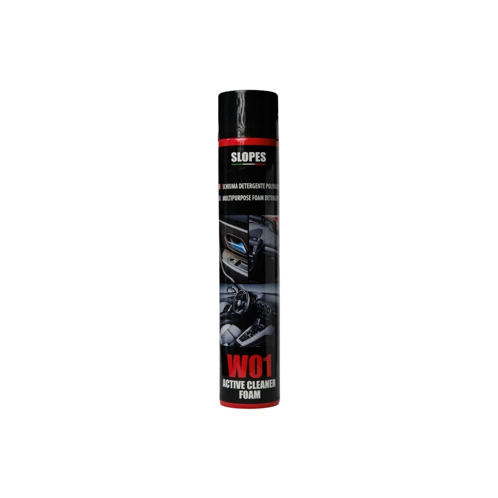 Slopes W01 Active Cleaner Foam Çok Amaçlı Temizleme Köpüğü 500ml.