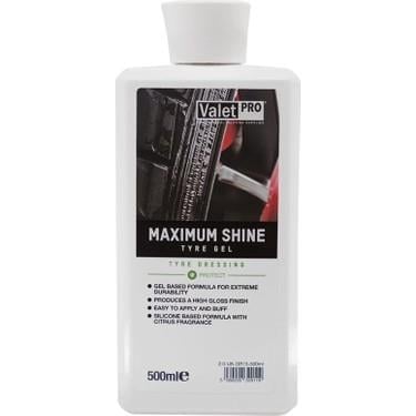 Valet Pro Maximum Shine Tyre Gel Lastik Parlatıcı Jel 500ml 