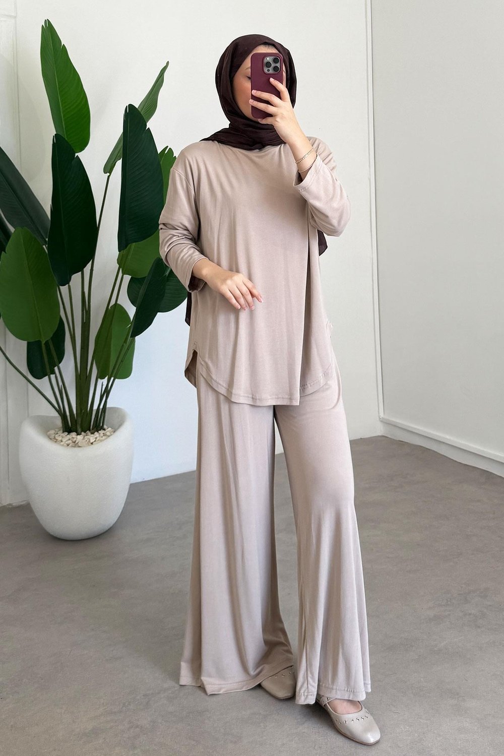 Basıc Süprem Takım - Bej