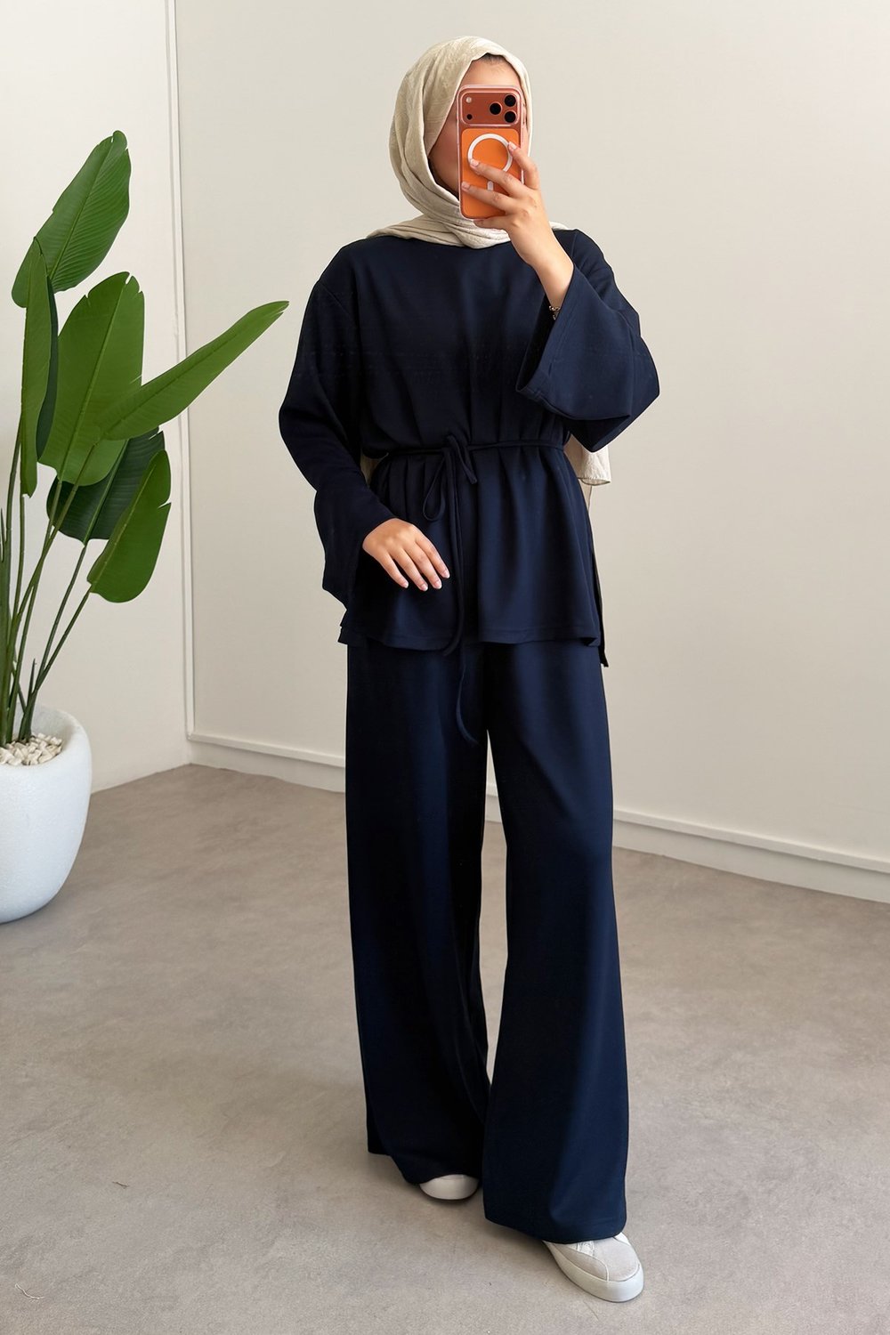Oversize Oyşo Takım - Lacivert