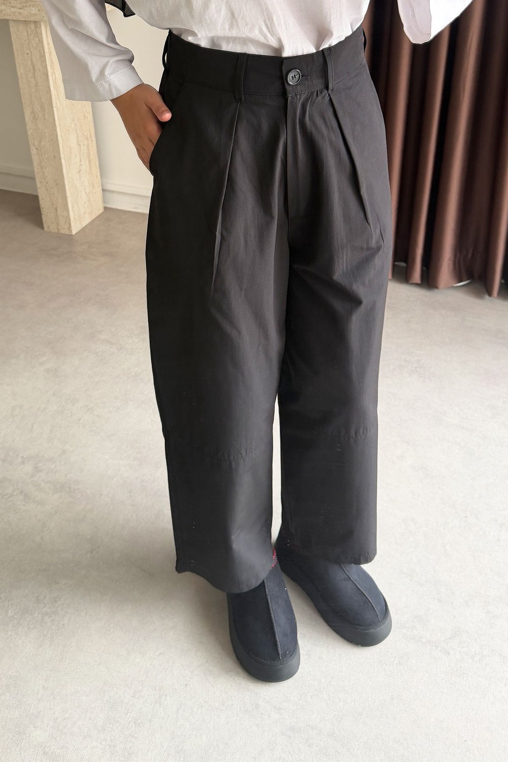 Oversize Pantolon - Siyah