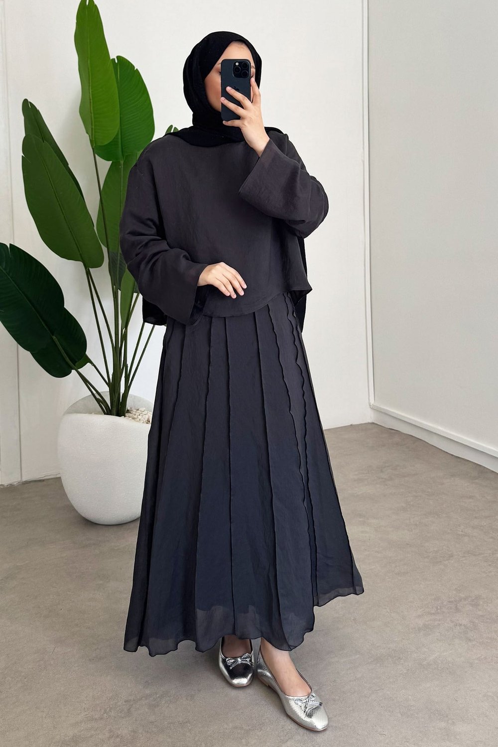 TÜL MODAL TAKIM 31-3347 - Antrast