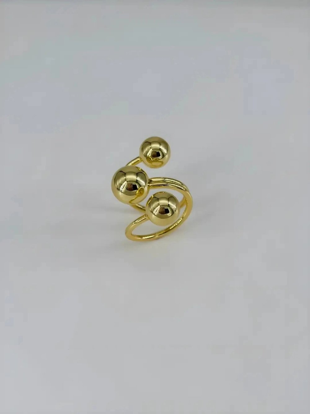 14 K Gold Kaplamalı Yüzük