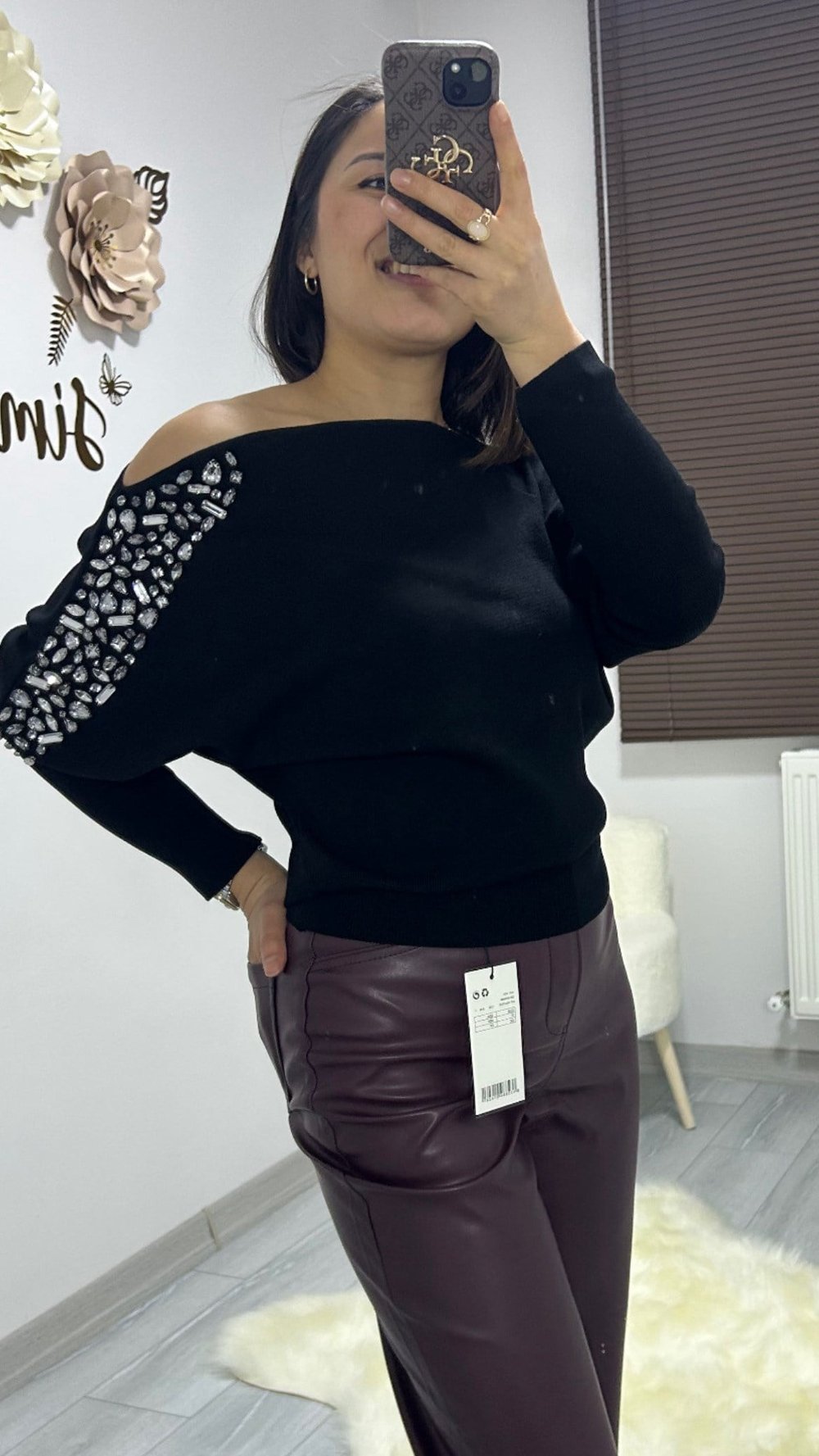 taşlı bluz