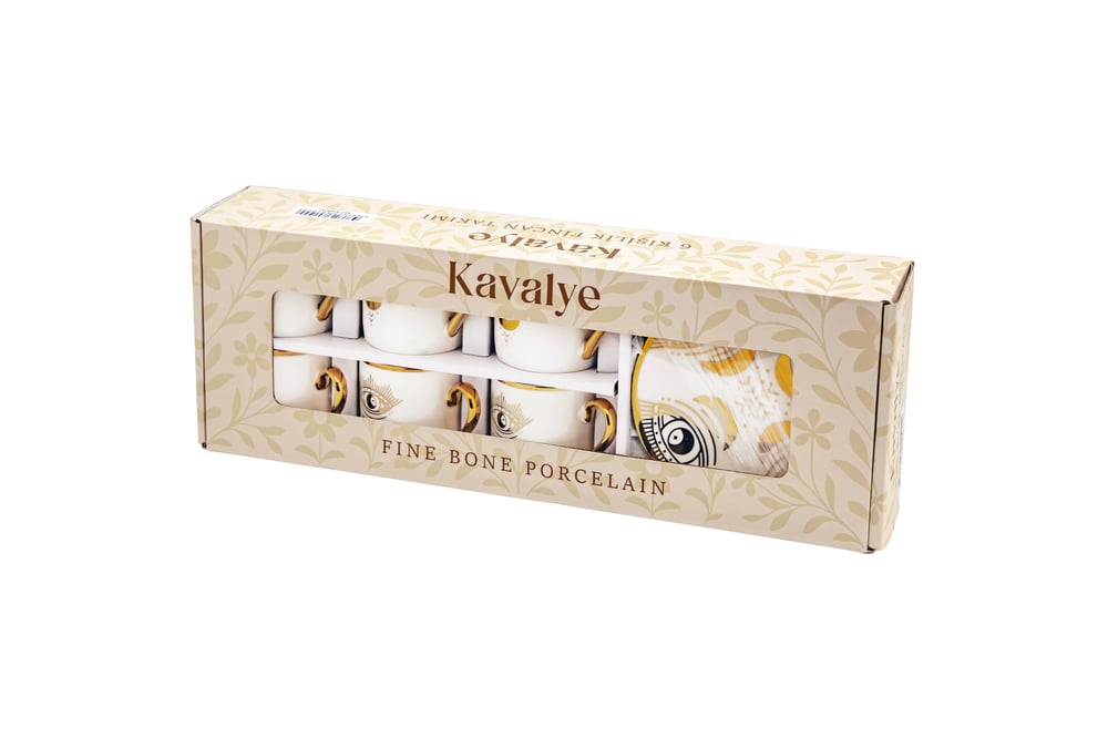 KAHVE FİNCAN TAKIMI 6 LI