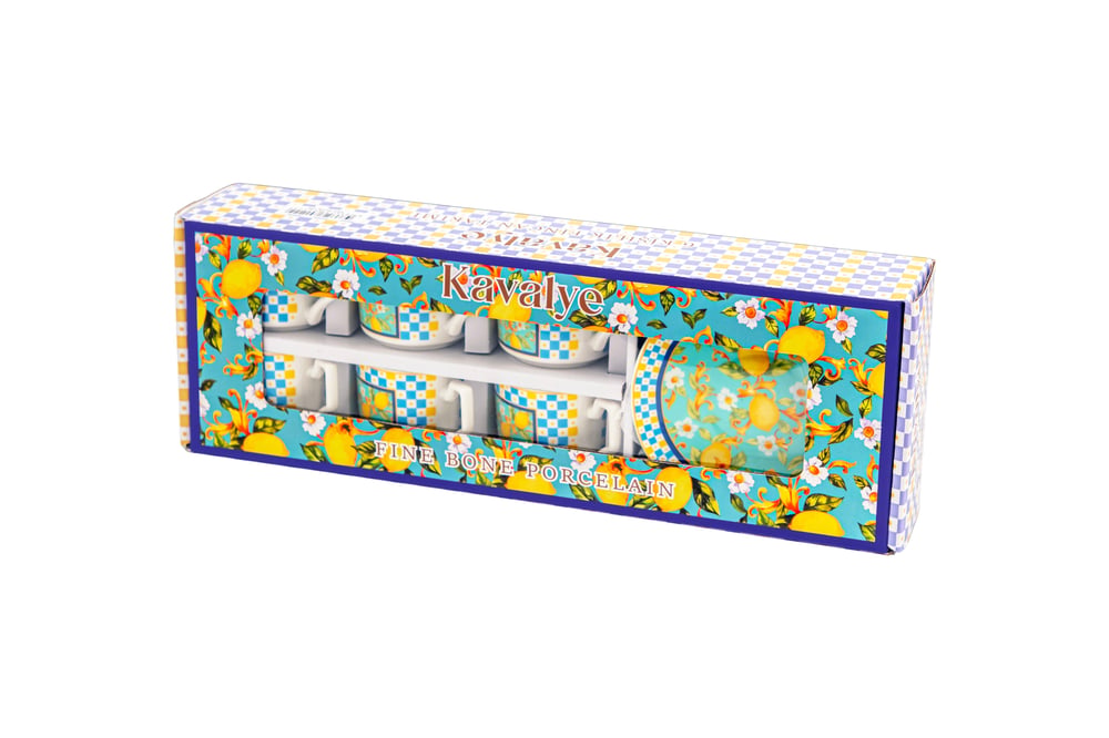 KAHVE FİNCAN TAKIMI 6 LI